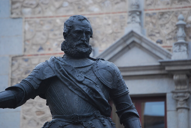 historic Madrid Statue