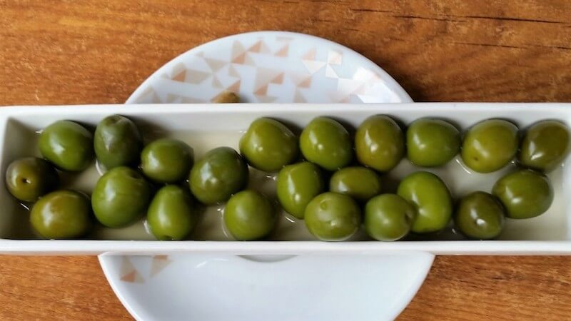 Spanish green olives