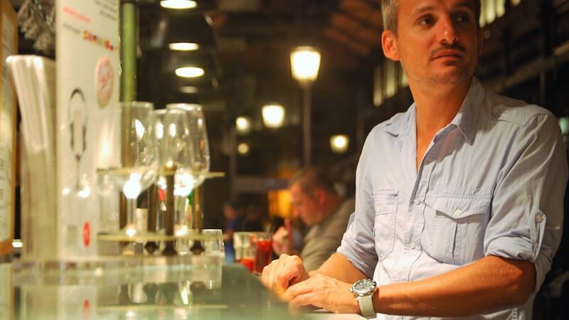 A few glasses of wine